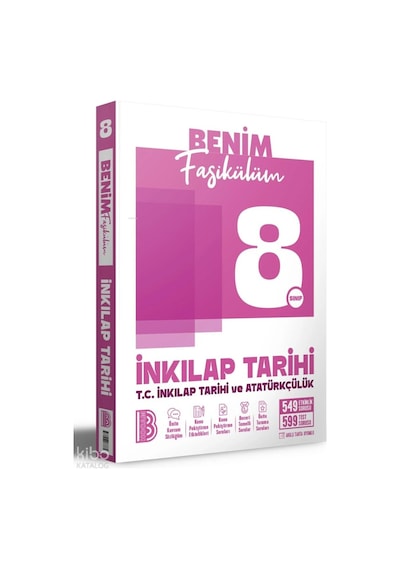 8. Sınıf İnkılap Tarihi Benim Fasikülüm Benim Hocam Yayınları