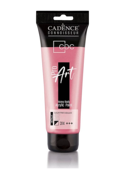 Cadence Prm314 Şeker Pembe Proart Heavy Body Akrilik Boya 120 ML - Tüp Akrilik Boya