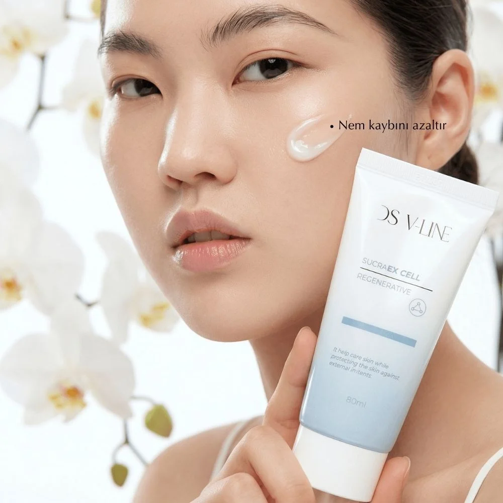 Sucraex Kore Bariyer Onarıcı Nemlendirici Krem Seramid + Hyaluronik Asit 80 Ml