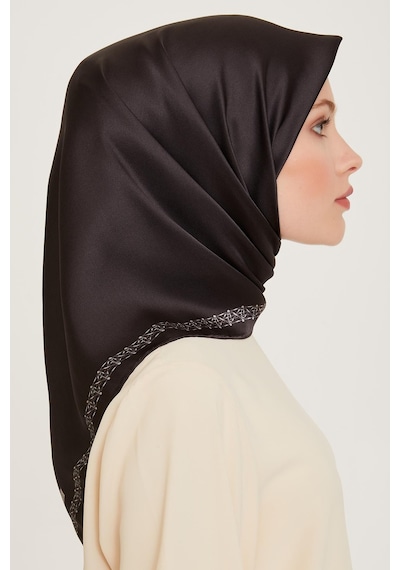 Armine İpek Eşarp 2025 Kış - 9260-80 Sura Antrasit
