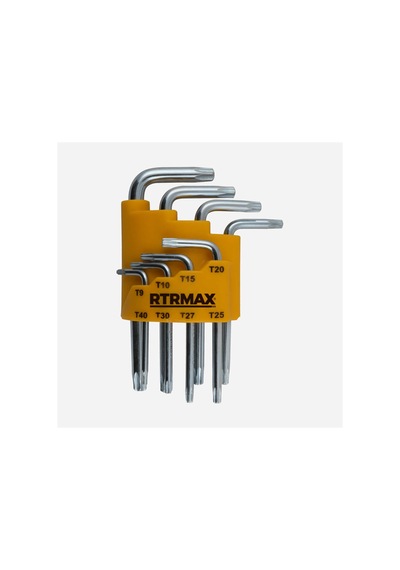 Torx Allen Anahtar 8 Li Set Kısa Rtrmax - Rh03853