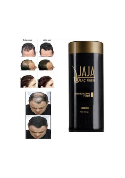 Jaja Fibers Saç Dolgunlaştırıcı Topik 50 Gr Saç Kapatıcı Siyah