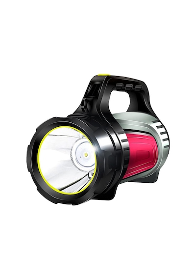 Powermaster Js-881a Şarjlı Ledli Uzun Menzilli Kamp Tipi Çok Fonk N11.16372 Siyah