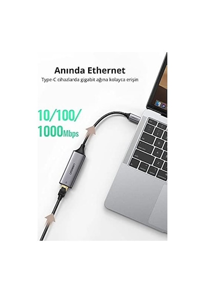 Type-c Ethernet Dönüştürücü Adaptör