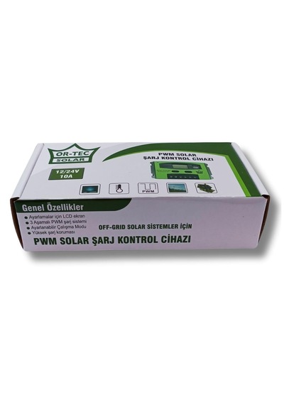 Ortec Solar 12/24v 10a Pwm Şarj Kontrol Cihazı