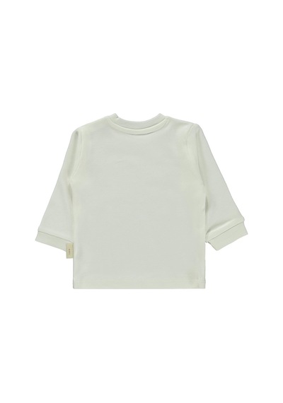 Civil Baby Organik Pamuklu 1-9 Ay Sweatshirt - Ekru