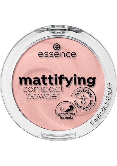 Essence Mattifying Compact Pudra 10 Light Beige - Yüz Pudrası