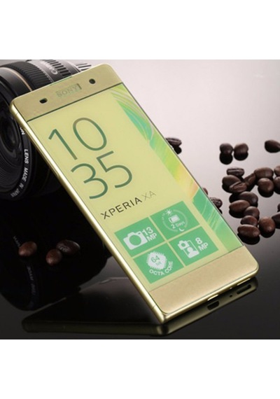 Bufalo Sony Xperia Xa Ultra - Kavisli 3D Cam Ekran Koruyucu Gold (142796889)