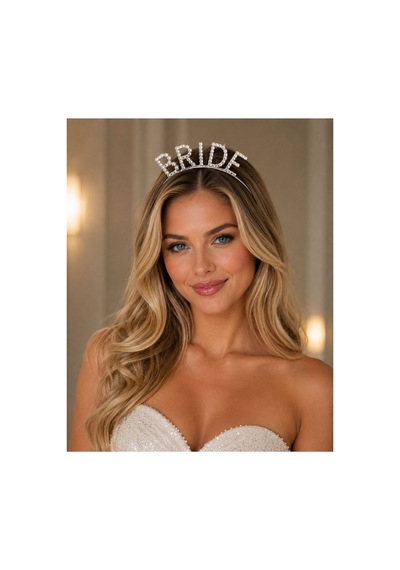 Bride Taşlı Bekarlığa Veda Ve Bridal Shower Tacı - 888744846 Diğer