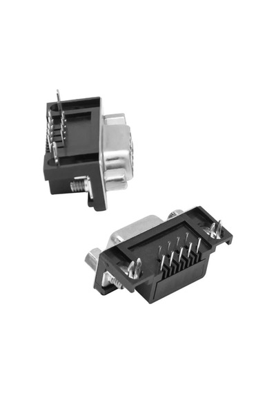 Powermaster Pm-7399 9 Pin Dişi D-sub 90 Derece Konnektör