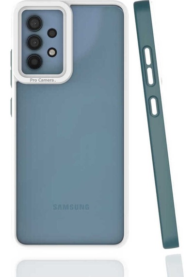 Galaxy A32 4g Kılıf Zore Mima Kapak Koyu Yeşil