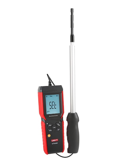 Uni-t Ut362h Pervane Anemometre Kanal İçi Ölçümler İçin Anemometre