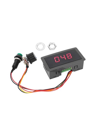 Dc 6-30V 5A Ekranlı Pwm Hız Kontrol Devresi