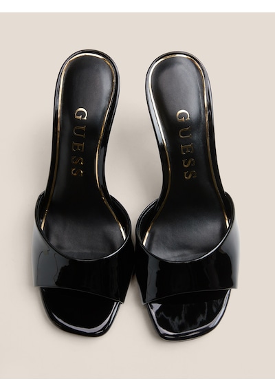 Guess Carisse Kadın Topuklu Terlik Flpcaıpaf03 Siyah