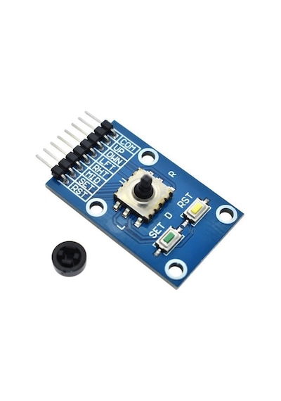 Alkatronik-Navigasyon Joystick Modülü 4 Yön 3 Kullanıcı Butonu Kumanda Kol
