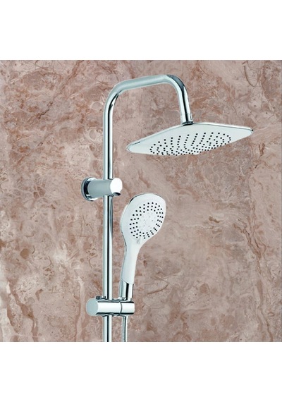 Banyo Tepe Duş Başlığı Beyaz Tepe Duş Başlık Genel