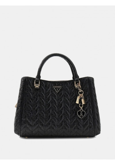 Guess Stacey Girlfriend Kadın Siyah El Çantası Hwgg9741060-bla