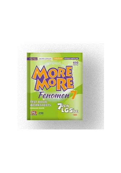 More More English 7 Fenomen Test Book Worksheets Kurmay  -2022
