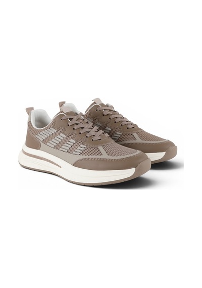 LBR H1135 Ea Nefes Alabilir Örme Triko Kumaşlı Bağcıklı Kalın Eva Taban Günlük Sneaker Vizon LBR H1135 Ea Nefes Alabilir Örme Triko Kumaşlı Bağcıklı Kalın Eva Taban Günlük Sneaker Vizon