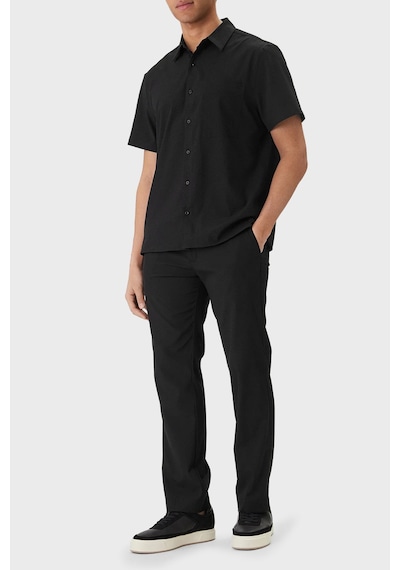 Calvin Klein Regular Fit Normal Bel Düz Paça Pantolon Lv04lf609gub1 Erkek Pantolon Lv04lf609g Ub1 Siyah