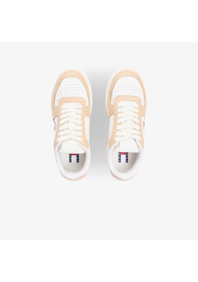 Tommy Hilfiger Cupsole Unisex Beyaz Spor Ayakkabı En0en03037