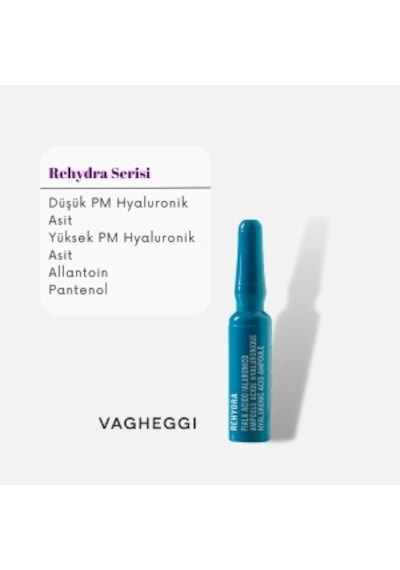 Vagheggi Rehydra Hyaluronic Acid Ampoule 15 Ml