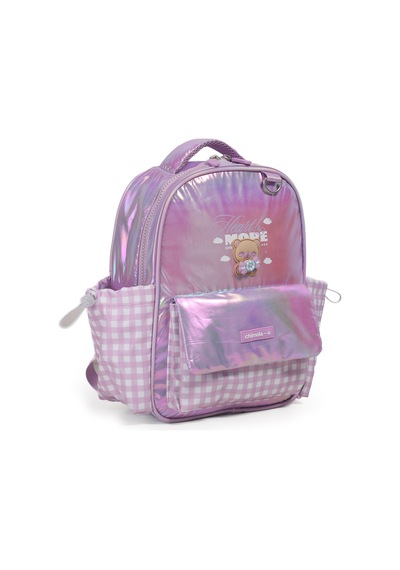 Chımola Vıchy Gırls Lila Sırt Çantası 14" Çok Renkli