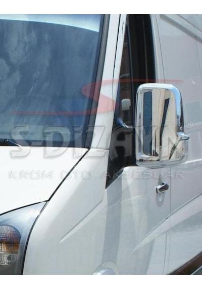 S-Dizayn  Volkswagen Crafter Abs Krom Ayna Kapağı 2 Prç 2006 Üzeri
