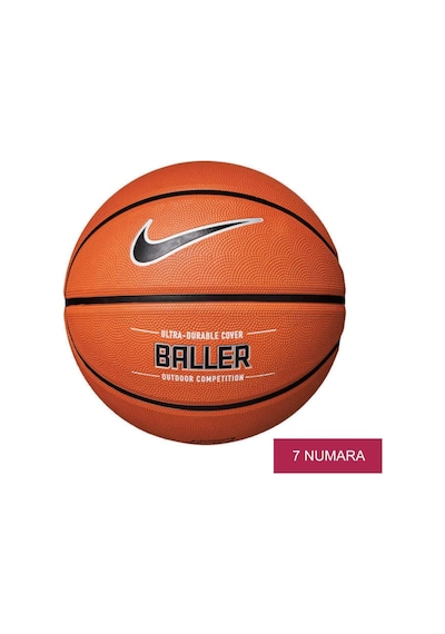 Baller 8p Kahverengi-siyah Unisex Basketbol Topu