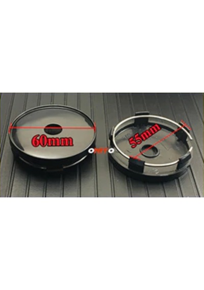 Fiat Abarth Jant Göbeği Kapak Seti 60Mm (376658516)