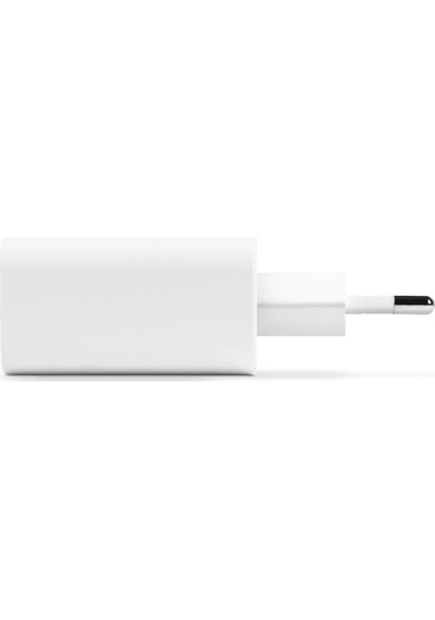Ttec Smartcharger Duo Pro Gan 50W PD USB-C + USB-C Seyahat Hızlı Şarj Cihazı Beyaz