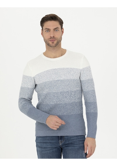 Pierre Cardin Erkek Koyu Mavi Triko Kazak 50278085-vr032 Koyu Mavi