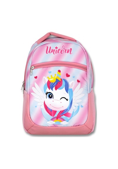 Cennec Üç Gözlü Pembe Renkli Sevimli Unicorn Kız Çocuk İlkokul Ok