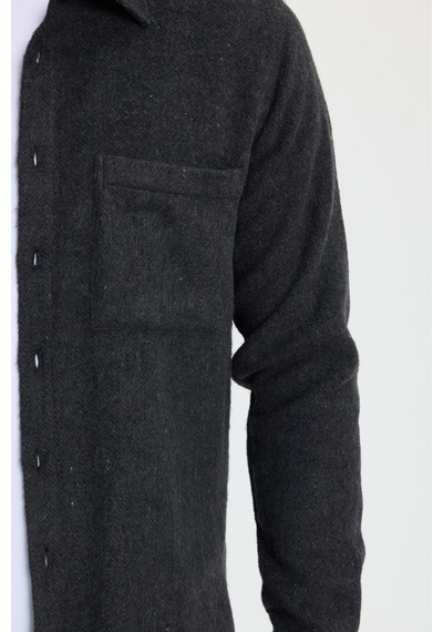 Tudors Erkek Slim Fit Dar Kesim Armürlü Oduncu Cepli Spor Yaka Siyah Gömlek-41861 Siyah Tudors Erkek Slim Fit Dar Kesim Armürlü Oduncu Cepli Spor Yaka Siyah Gömlek-41861 Siyah