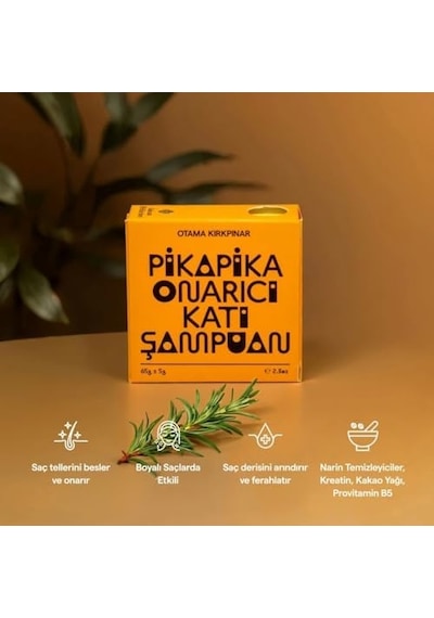 Otama Kırkpınar Pikapika Onarıcı Katı Şampuan