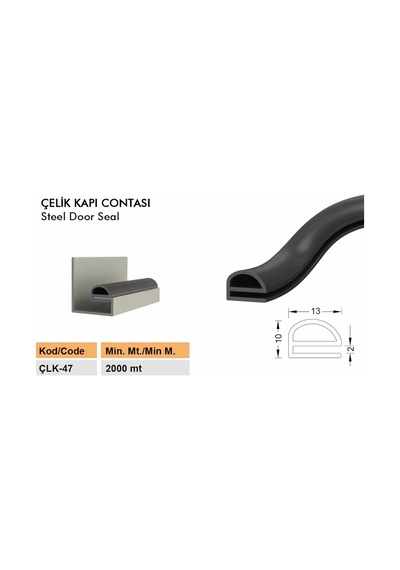 Araç Kaput Içi Fitili / Çelik Kapi Kasa Kanat Fitili Çlk-47 405356371