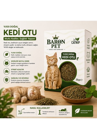 Kedi Otu 20 Gr Sku-3cc50b