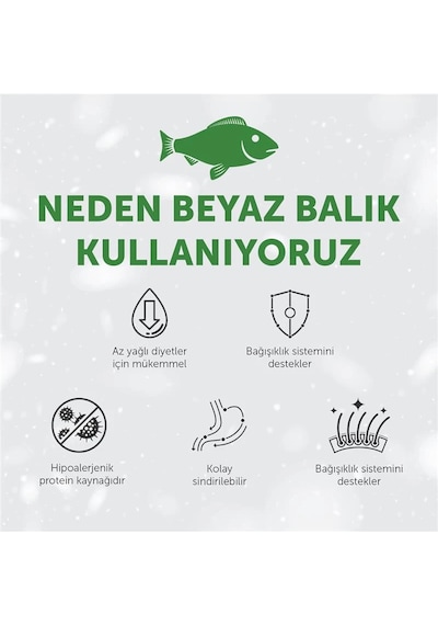 Nature's Protection Superior Care Beyaz Tüylü Köpekler İçin Tahılsız Balıklı Küçük Irk Köpek Maması 17kg