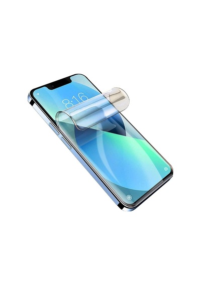 Apple Uyumlu Apple Uyumlu iPhone 13 Kırılmaz Cam Özel Kesim Hydrogel Film