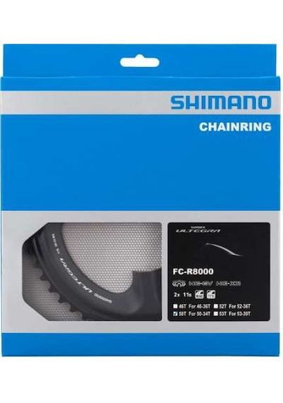 Shimano Aynakol Dişli 50t-ms Ultegra Fc-r8000 Uyum 50-34t Siyah