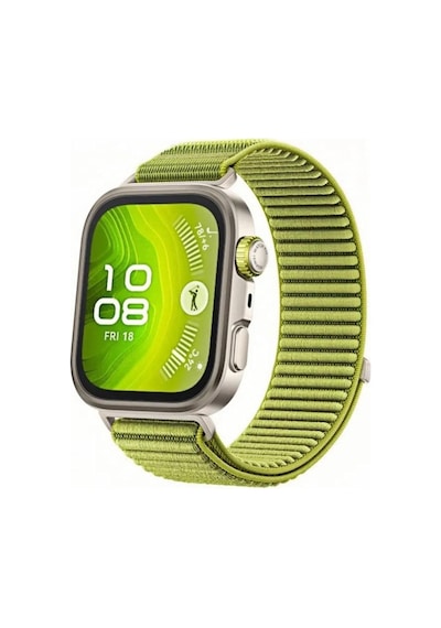 Huawei Watch Fit 4/fit 4 Pro/fit 3 Kordon Dalgalı Cırt Cırt Hasır Kordon
