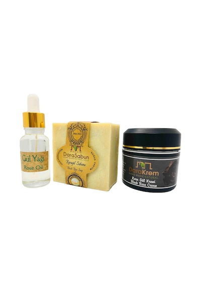 Dara Karagül Kremi 70 ML + Karagül Sabunu + Gül Yağı