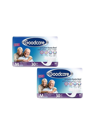 Goodcare Belbantlı Hasta Bezi Medium 2 x 30'Lu