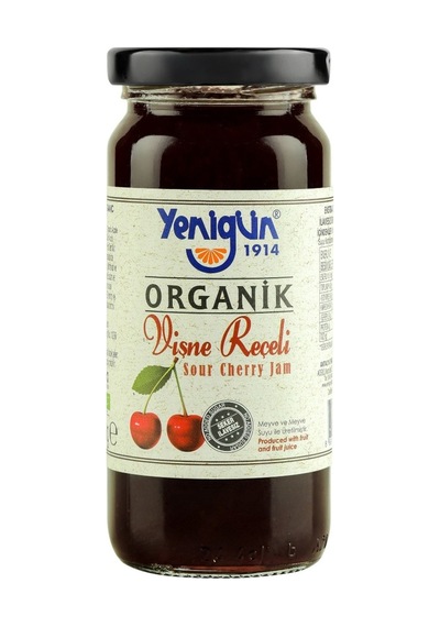 Yenigün Organik Vişne Reçeli 290 G - 2 Adet Tarı
