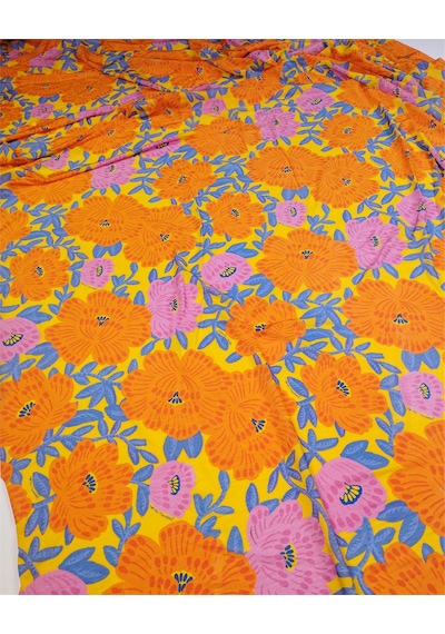 %85 Rayon %15 Elastan Sarı Üzeri Turuncu Pembe Mavi Çiçekli Sandy Jarse Benzeri Örme Kumaş Elbiselik & Bluzluk En: 130cm-12453 Sarı,turuncu,pembe,mavi %85 Rayon %15 Elastan Sarı Üzeri Turuncu Pembe Mavi Çiçekli Sandy Jarse Benzeri Örme Kumaş Elbiselik & Bluzluk En: 130cm-12453 Sarı,turuncu,pembe,mavi