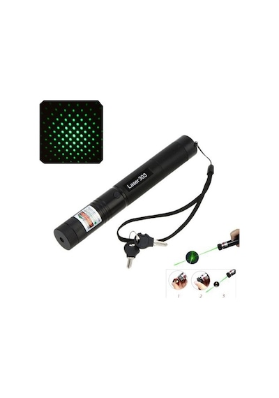 Yeşil Lazer Pointer 303 1000Mw