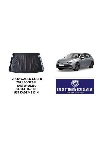 Volkswagen Golf 8 2021 Sonrası İle Tam Uyumlu Üst Bagaj Havuzu