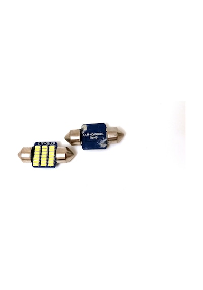 Femex Premium 4014 Chipset 21Smd Sofit Led Ampul 31Mm