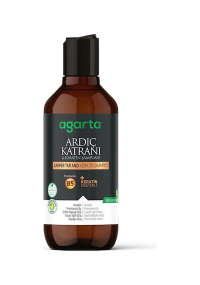 Agarta Ardıç Katranı & Keratin Şampuanı 400ml