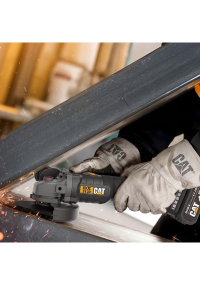 Cat Dx3130 18volt/4.0ah 125mm Tek Akülü Kömürsüz Profesyonel Avuç Taşlama